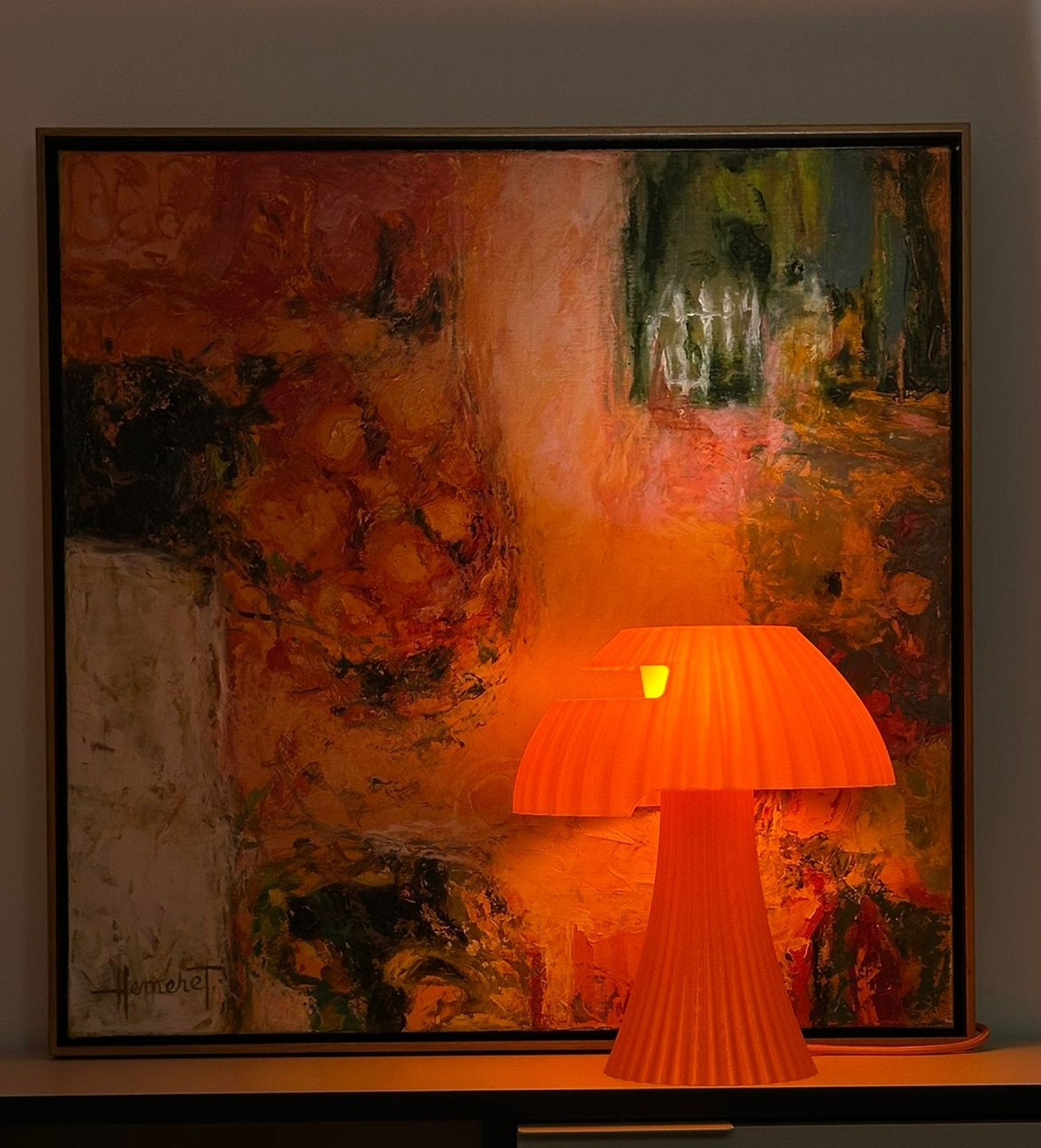 Khroma Orange - Lampe impression 3D - Lampe de table - Kosmos